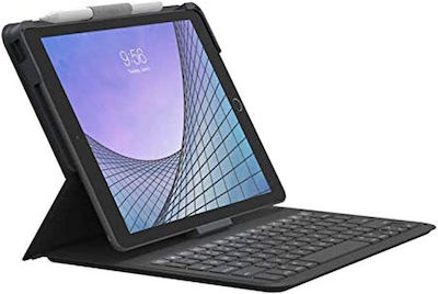Zagg Klappdeckel Synthetisch mit Tastatur Englisch US Schwarz (iPad Air) 103007169