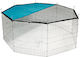 Kerbl Parc Metalic Pentru Câini 56x56x56 cm Argintiu