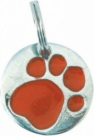 Croci Hundemarke Rundschreiben Orange 5x5cm