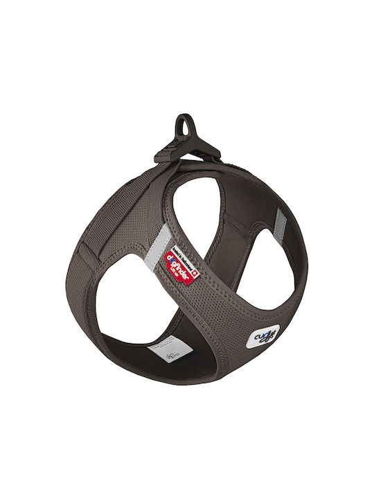 Curli Σαμαράκι Σκύλου Γιλέκο HARNESS CLASP AIR-MESH Καφέ X-Large PN2863