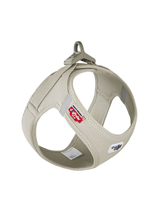 Curli Hundegeschirr Weste HARNESS CLASP AIR-MESH Beige XXX-klein PN2864