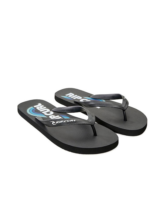 Rip Curl OPEN TOE Men's Flip Flops Black