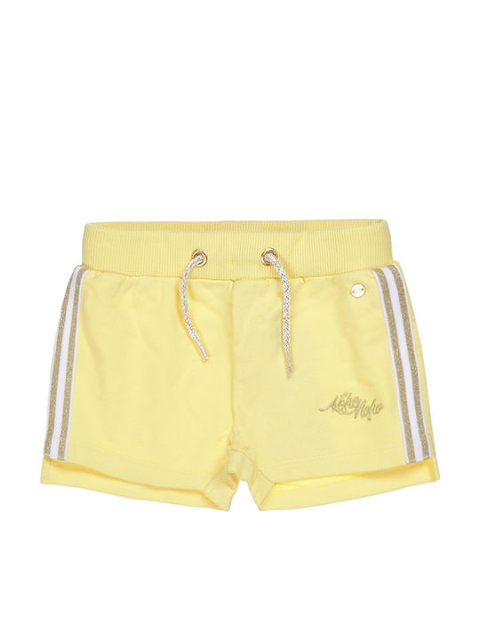 Koko Noko Kids' Athletic Shorts/Bermudas Yellow Koko Noko Kids' Athletic Shorts/Bermudas Yellow