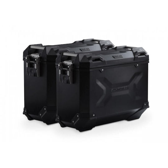 SW-Motech TRAX Σετ Πλαϊνές Βαλίτσες Μοτοσυκλέτας 37lt σε Μαύρο Χρώμα