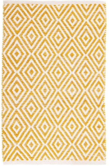 Badematte Baumwolle Rechteckig Lauren 05578.004 Gelb 50x80cm