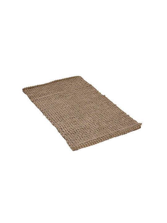 General Trade Bath Mat Jute 30328142 Brown 60x120cm