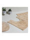 Bed&Bath Badematte Baumwolle Toilette Brics Beiges 50x55cm