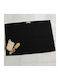 Fieldcrest Covoraș de Baie Bumbac Negru 50x70buc
