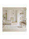Brink & Campman Decor Scape Lucrat manual Covor Rectangular Din lână Ecru