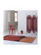 Brink & Campman Decor Plateau Lucrat manual Covor Rectangular Din lână Maro