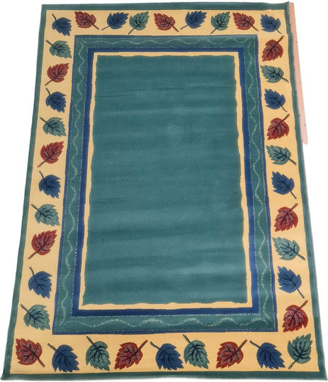 Bekas Carpets Synthetisch,Polyester/Cotton/Leather Grün
