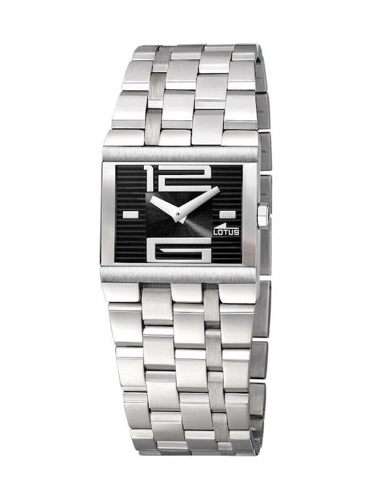 Lotus Watches Ceas de Damă cu Argintiu Brățară Metalică