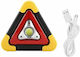 Arrango Rechargeable Car Warning Light LED WOR-AT79894 Yellow OEM