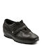 Anatomisch Damen Slip-Ons Schwarz