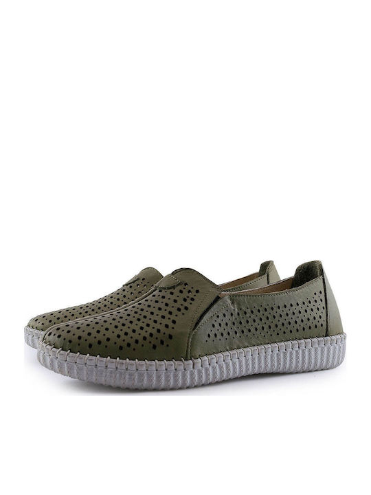 Γυναικεία Slip-On Χακί