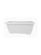 Sic Plast Planter Box Plastic White 60x25x18cm.
