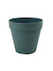 Sic Plast DECO Pot Plastic Petrol 26x26x24cm.