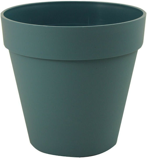Sic Plast DECO Pot Plastic Petrol 26x26x24cm.
