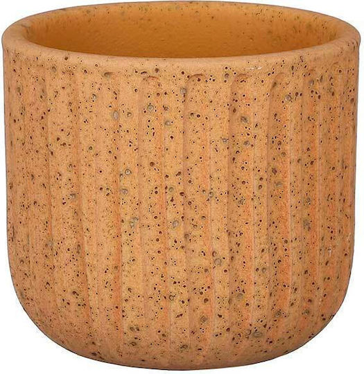 Mica Dante Mască pentru ghiveci din lut maro deschis Ø14 × Înălțime 13 cm