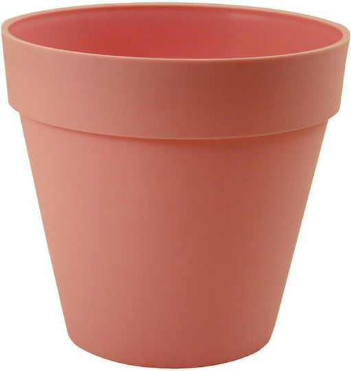 Sic Plast DECO Γλάστρα Πλαστική Ροζ 14x14x13εκ.