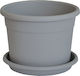 Telcom Farfurie Pot Plastic Gri 30x30buc 1400006885