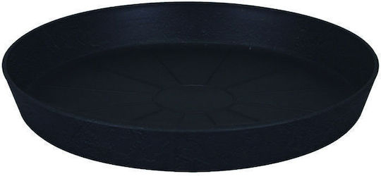 Nattera 1400010164 Rotund Platou Pot Negru 40x40buc