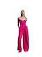 BSB Women's Sleeveless One-piece Suit Fuchsia