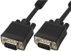 Autonics Cable VGA male - VGA male Μαύρο 30m (04.001.0392)
