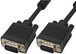 Autonics Cable VGA male - VGA male Μαύρο 30m (04.001.0392)