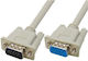 Кабел VGA мъжки - VGA мъжки Черен 2м (04.001.0398)