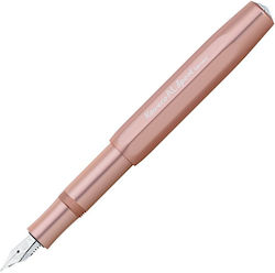 Kaweco AL Sport Writing Pen Broad Gold made of Aluminum with Blue Ink