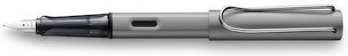Lamy Писалка Fine Сива от Алуминий с Червено Мастило