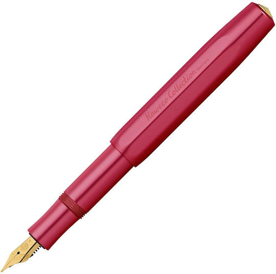 Kaweco COLLECTION Schreibfeder Extra breit Rot aus Aluminium mit Rot Tinte