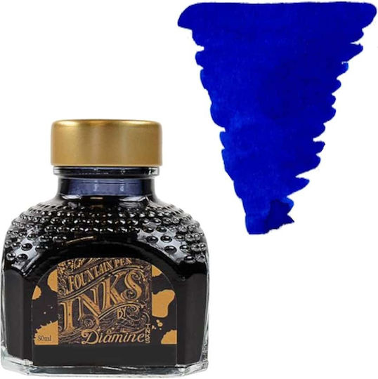 Diamine Replacement Ink for Fountain Pen Blue 80ml