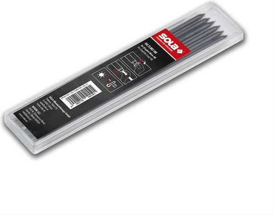 Sola 6 Packages x 6 Pencil Leads Thickness 2.8mm Type HB
