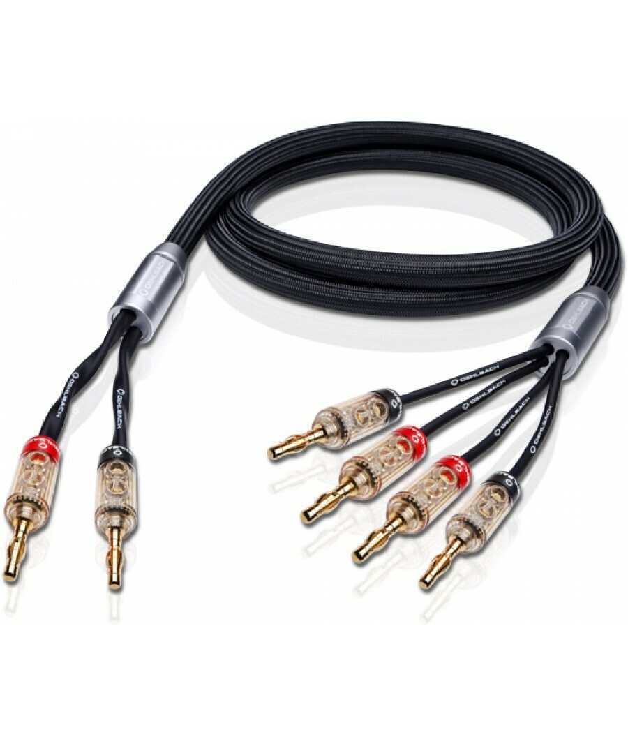 Oehlbach Banana B2 Bananenstecker für Kabel bis 10mm² - vergoldet