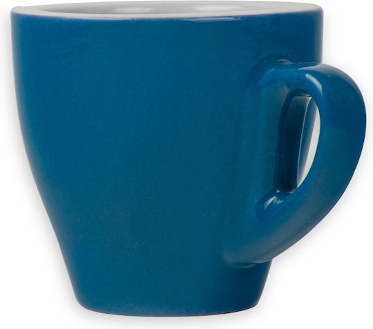 General Trade Set Căni Maro De ceramică Albastru 90ml 6buc