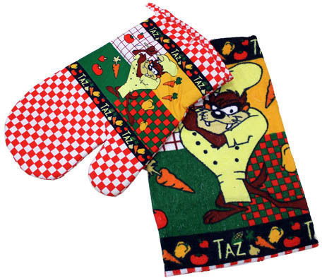 United Labels Set Mănușă & Suport de Bucătărie Tesatura Multicolor 2buc