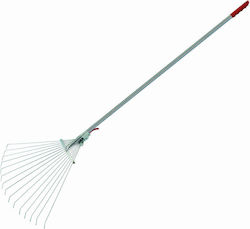 Lux Tools Τσουγκράνα Φύλλων με Κοντάρι