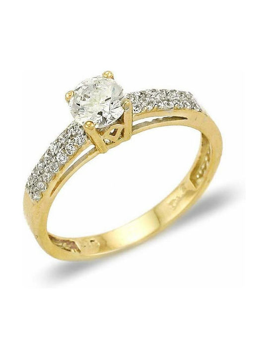 Paraxenies Single Stone from Gold 14K