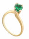 Paraxenies Single Stone from Gold Plated Silver