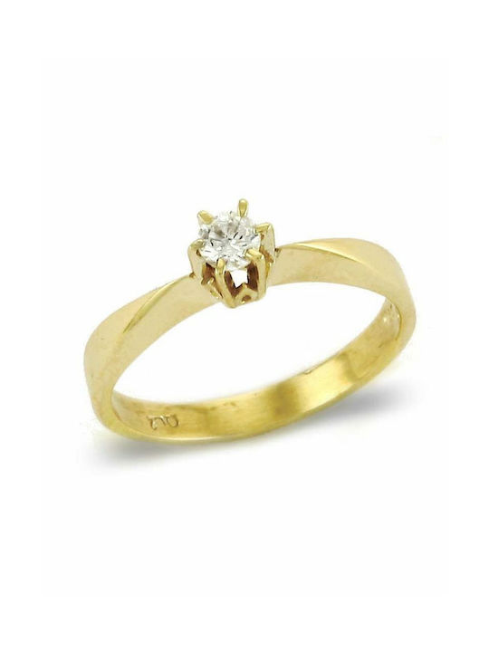 Paraxenies Single Stone from Gold 14K