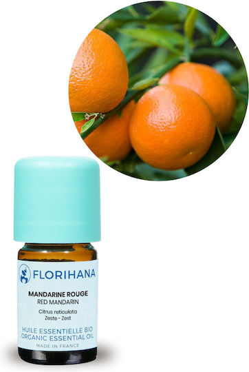 Florihana Βιολογικό Αιθέριο Έλαιο Μανταρίνι 5ml
