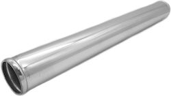GRP Rauchrohr Metall 70mm Silber GRP Rauchrohr Metall 70mm Silber