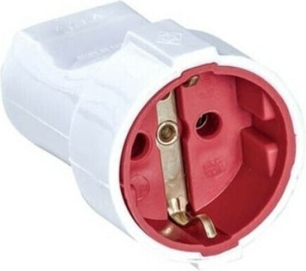 Vito Female Schuko Plug White