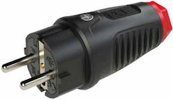 PCElectric Taurus2 Φις Ρεύματος Αρσενικό Σούκο Μαύρο PCElectric Taurus2 Φις Ρεύματος Αρσενικό Σούκο Μαύρο