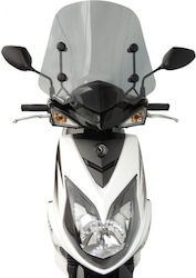 Fabbri Затъмнен визьор Мотоциклет Summer за Sym Симфония SR 150 / Джет 4 за Yamaha Електронна търговия 2748/LD