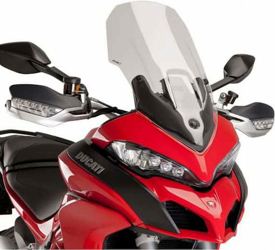 Puig Motorcycle Windshield & Windscreen Transparent Visor for Ducati Multistrada 7623W