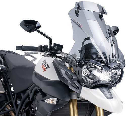 Puig Transparentes Visier Motorrad für Honda XR für Triumph Tiger 800 für Yamaha XC 5918H