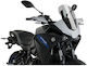 Puig Motorcycle Windshield & Windscreen Tinted Visor for Yamaha Tracer 7 / Tracer 7 GT / Tracer 700 20433H